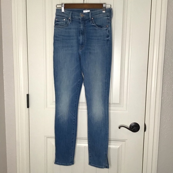 MOTHER The Swooner Ankle Slice in Lemonade And Lies Size 27. - Picture 2 of 10